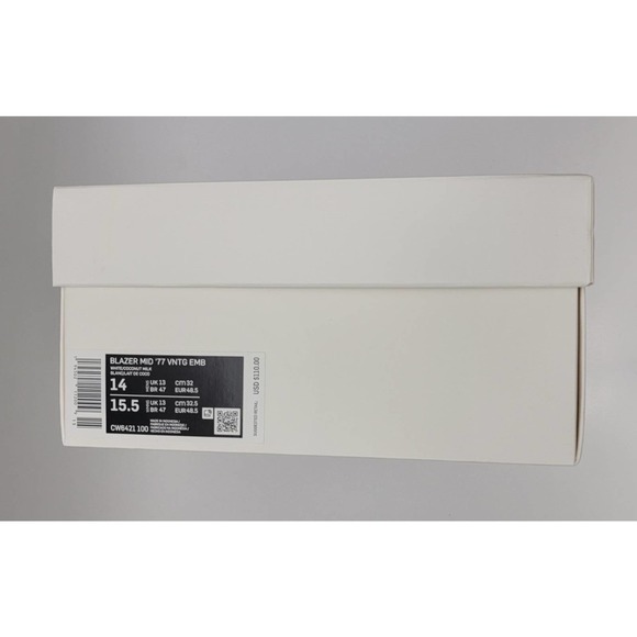 Nike Blazer Mid '77 Vintage EMB Popcorn Shoes Sneakers Men's 14 CW6421-100 15.5W - Picture 9 of 10